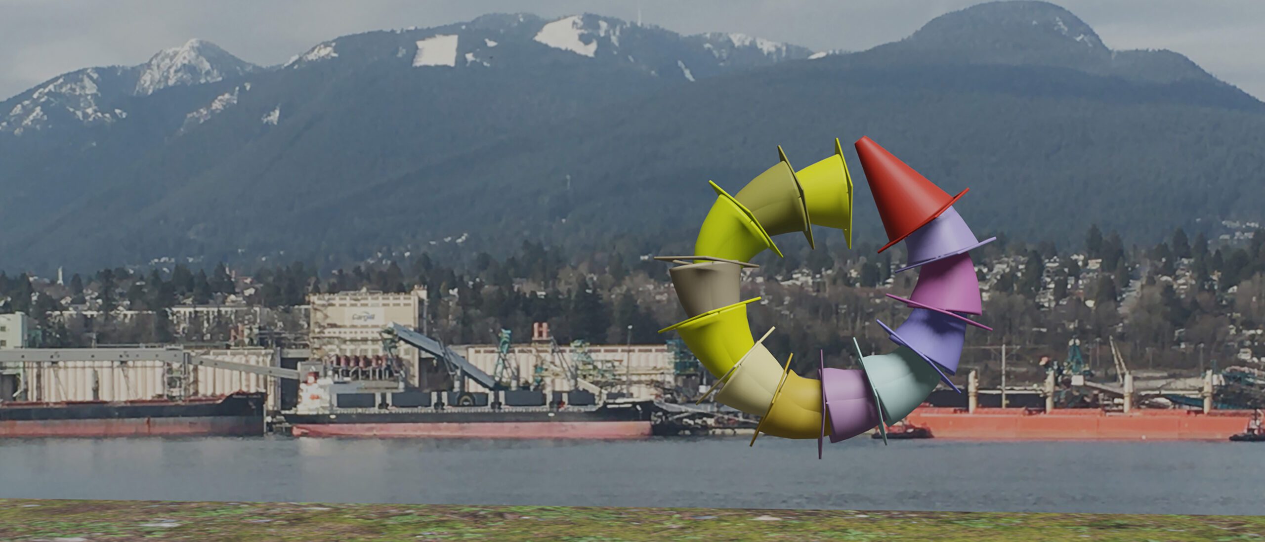 Image courtesy of Sunny Nestler: Cone Worms Near Burrard Inlet