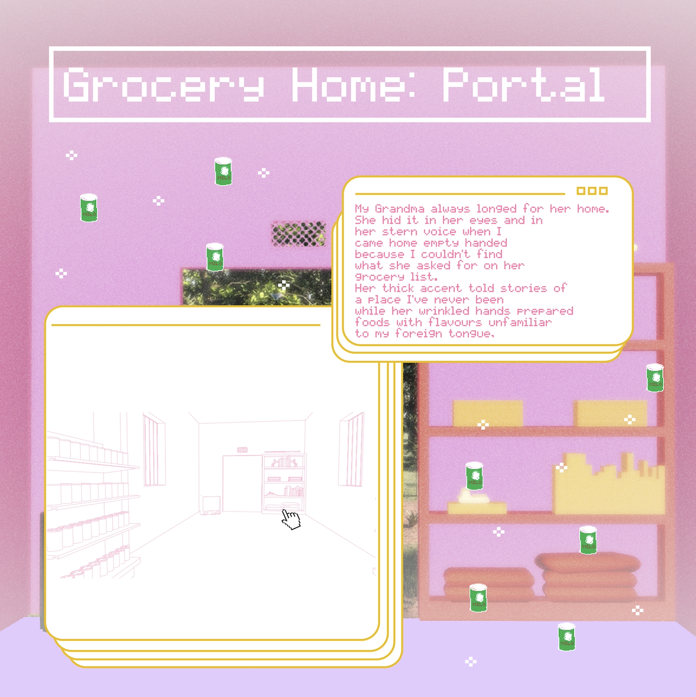 Image courtesy of Zoe Osborne: Grocery Home: Portal